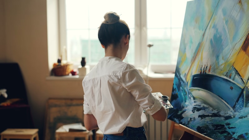 Art and Joy Dokulu Tablo Workshop